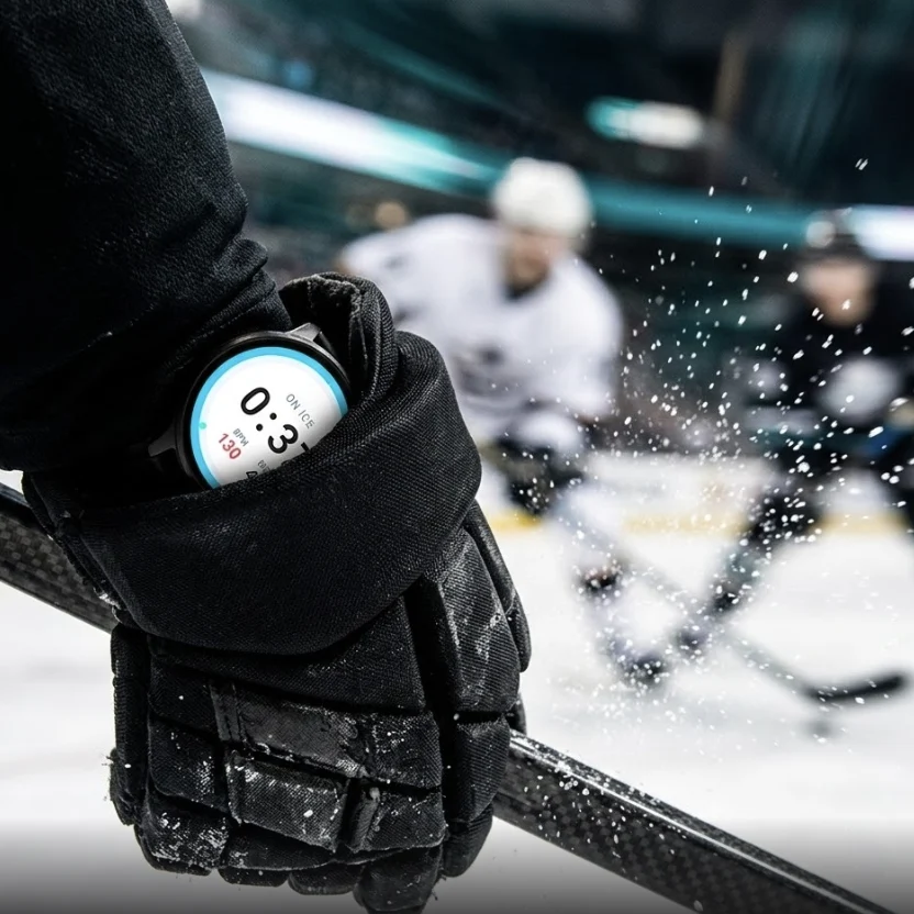 Active shift tracking on Wear OS while handling the puck on ice